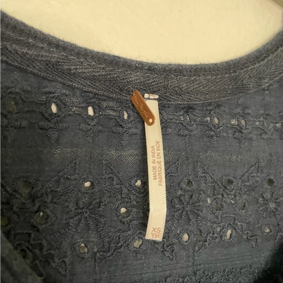 Free People oversized blouse - Picture 6 of 7